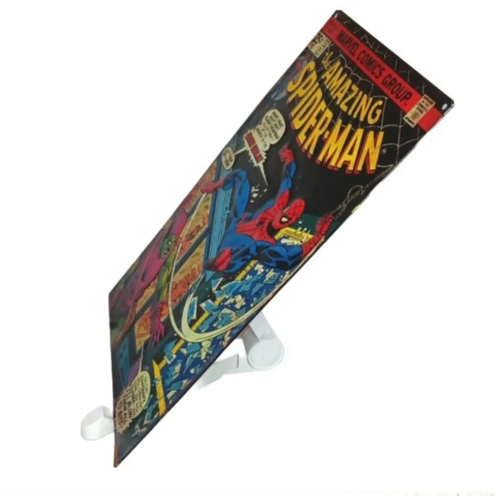 Marvel, The Amazing Spider-Man, Embossed Metal sign | EUC | Open Road